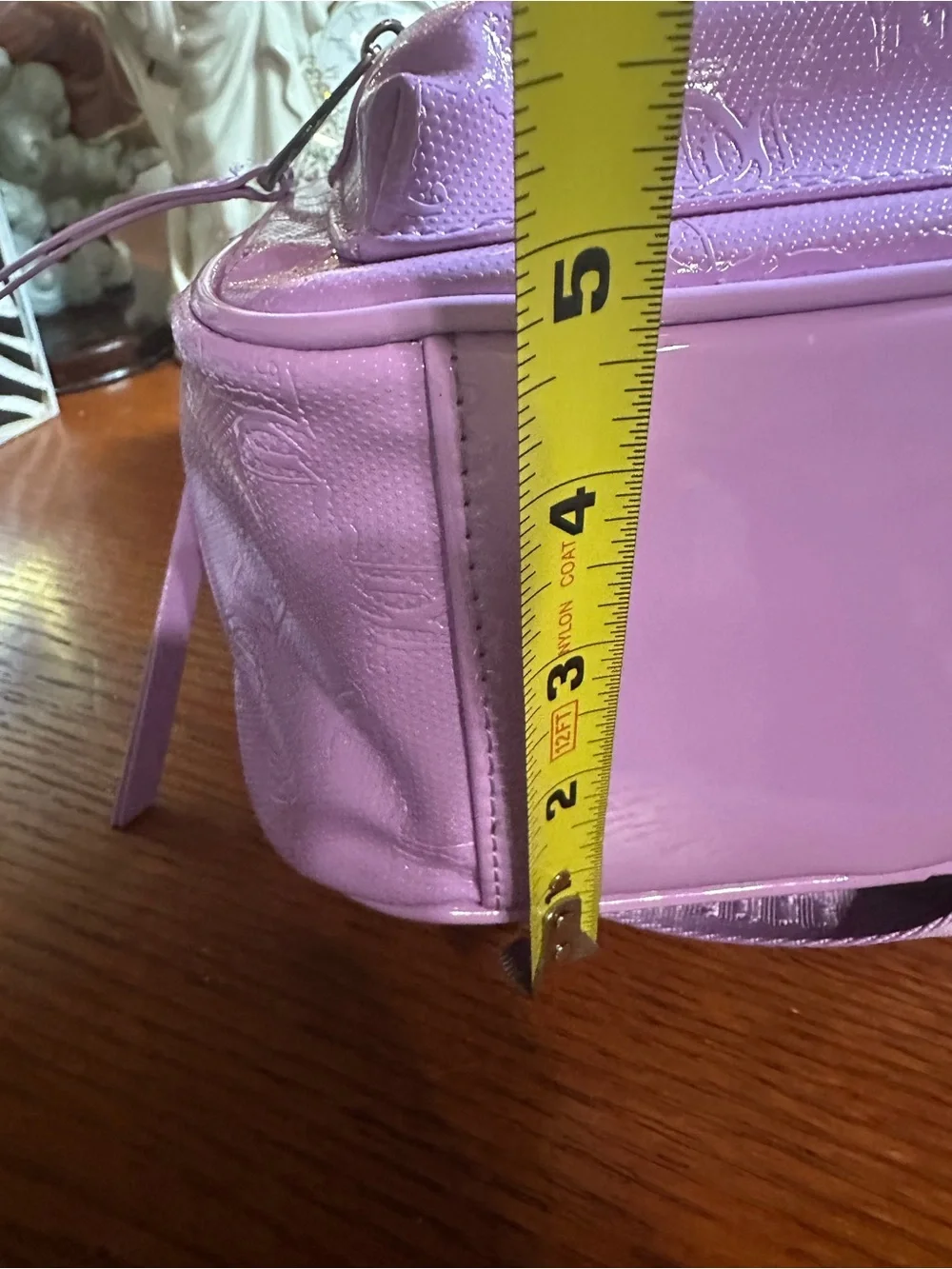 Juicy Couture Patent Purple Mini Backpack with Coin Pouch